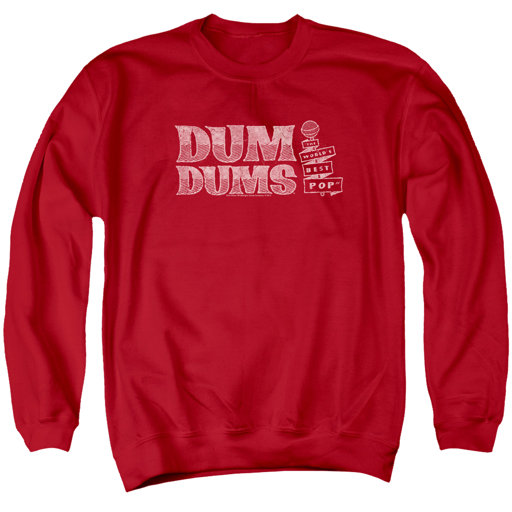 Dum Dums World&#39;s Best - Men's Crewneck Sweatshirt Men's Crewneck Sweatshirt Dum Dums   
