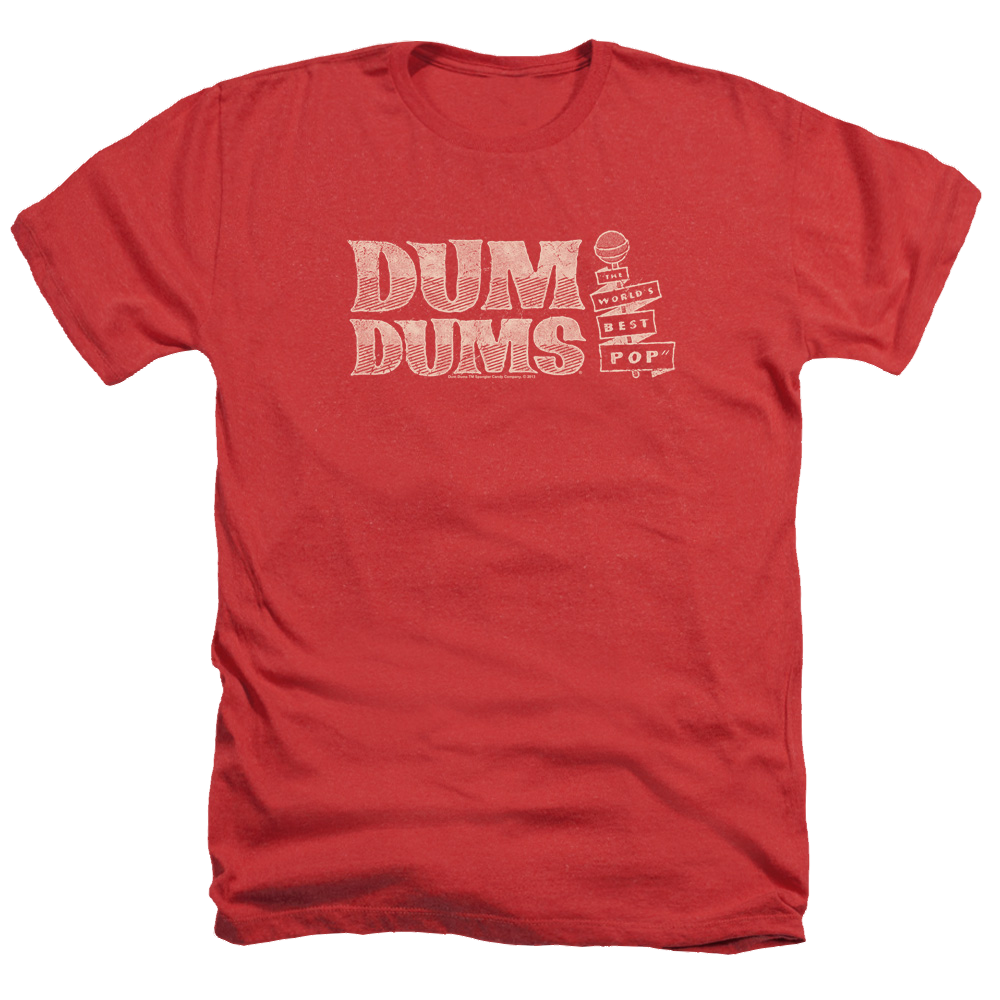 Dum Dums Worlds Best - Men's Heather T-Shirt Men's Heather T-Shirt Dum Dums   