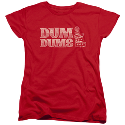 Dum Dums Worlds Best - Women's T-Shirt Women's T-Shirt Dum Dums   