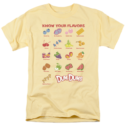 Dum Dums Flavors - Men's Regular Fit T-Shirt Men's Regular Fit T-Shirt Dum Dums   
