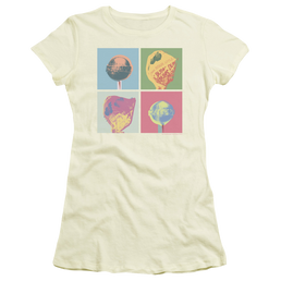Dum Dums Pop Art - Juniors T-Shirt Juniors T-Shirt Dum Dums   