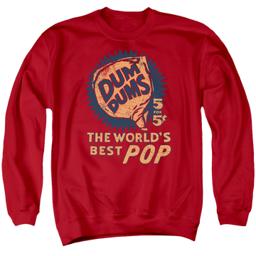 Dum Dums 5 For 5 - Men's Crewneck Sweatshirt Men's Crewneck Sweatshirt Dum Dums   