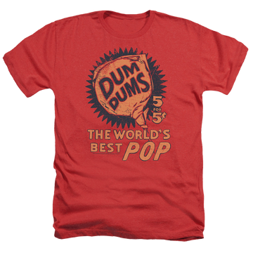Dum Dums 5 For 5 - Men's Heather T-Shirt Men's Heather T-Shirt Dum Dums   