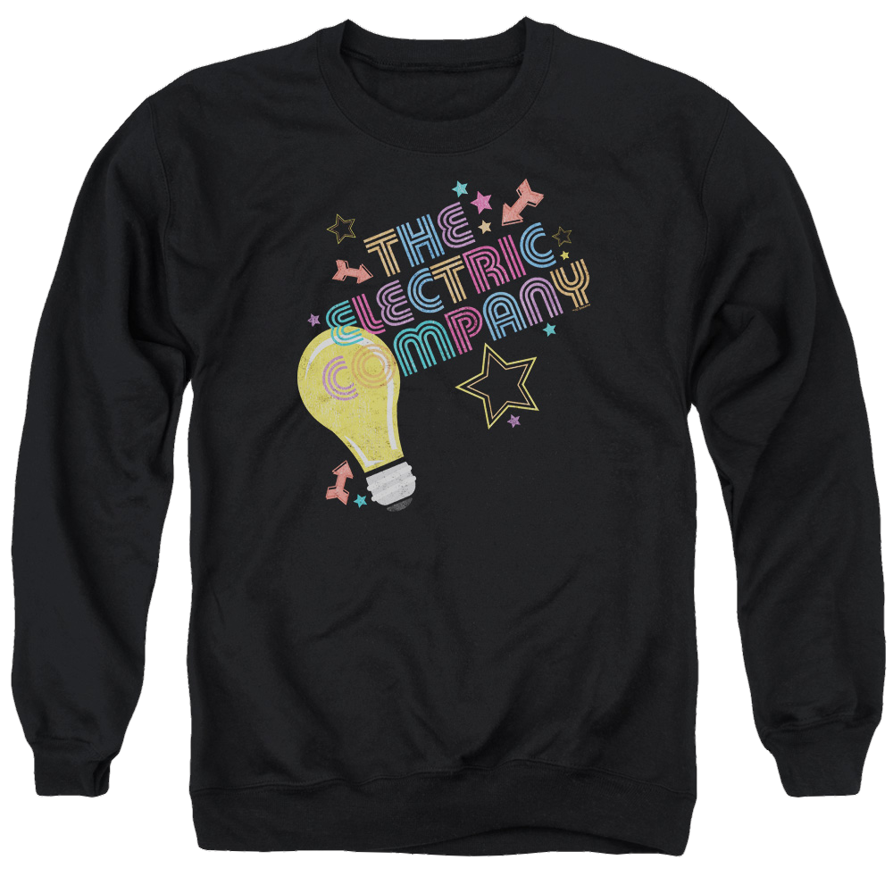 Electric Company Electric Light - Men's Crewneck Sweatshirt Men's Crewneck Sweatshirt Electric Company   