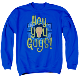 Electric Company Hey You Guys - Men's Crewneck Sweatshirt Men's Crewneck Sweatshirt Electric Company   