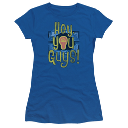 Electric Company Hey You Guys - Juniors T-Shirt Juniors T-Shirt Electric Company   