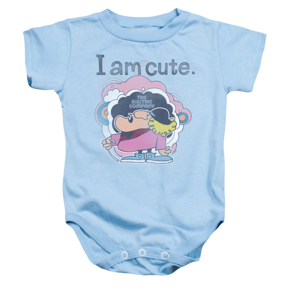 Electric Company I Am Cute - Baby Bodysuit Baby Bodysuit Electric Company   
