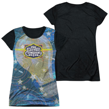 Electric Company Electrifying - Juniors Black Back T-Shirt Juniors Black Back T-Shirt Electric Company   
