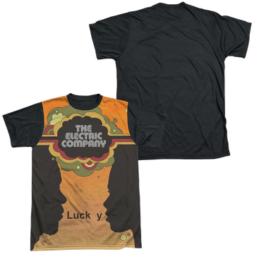 Electric Company Silhouette Blend men's black back t-shirt