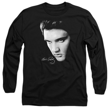 Elvis Presley Face - Men's Long Sleeve T-Shirt Men's Long Sleeve T-Shirt Elvis Presley   