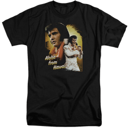Elvis Presley Aloha - Men's Tall Fit T-Shirt Men's Tall Fit T-Shirt Elvis Presley   