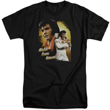 Elvis Presley Aloha - Men's Tall Fit T-Shirt Men's Tall Fit T-Shirt Elvis Presley   