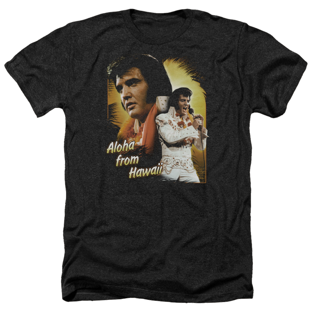 Elvis Presley Aloha - Men's Heather T-Shirt Men's Heather T-Shirt Elvis Presley   