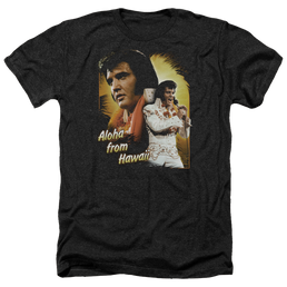 Elvis Presley Aloha - Men's Heather T-Shirt Men's Heather T-Shirt Elvis Presley   