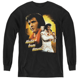 Elvis Presley Aloha - Youth Long Sleeve T-Shirt Youth Long Sleeve T-Shirt Elvis Presley   