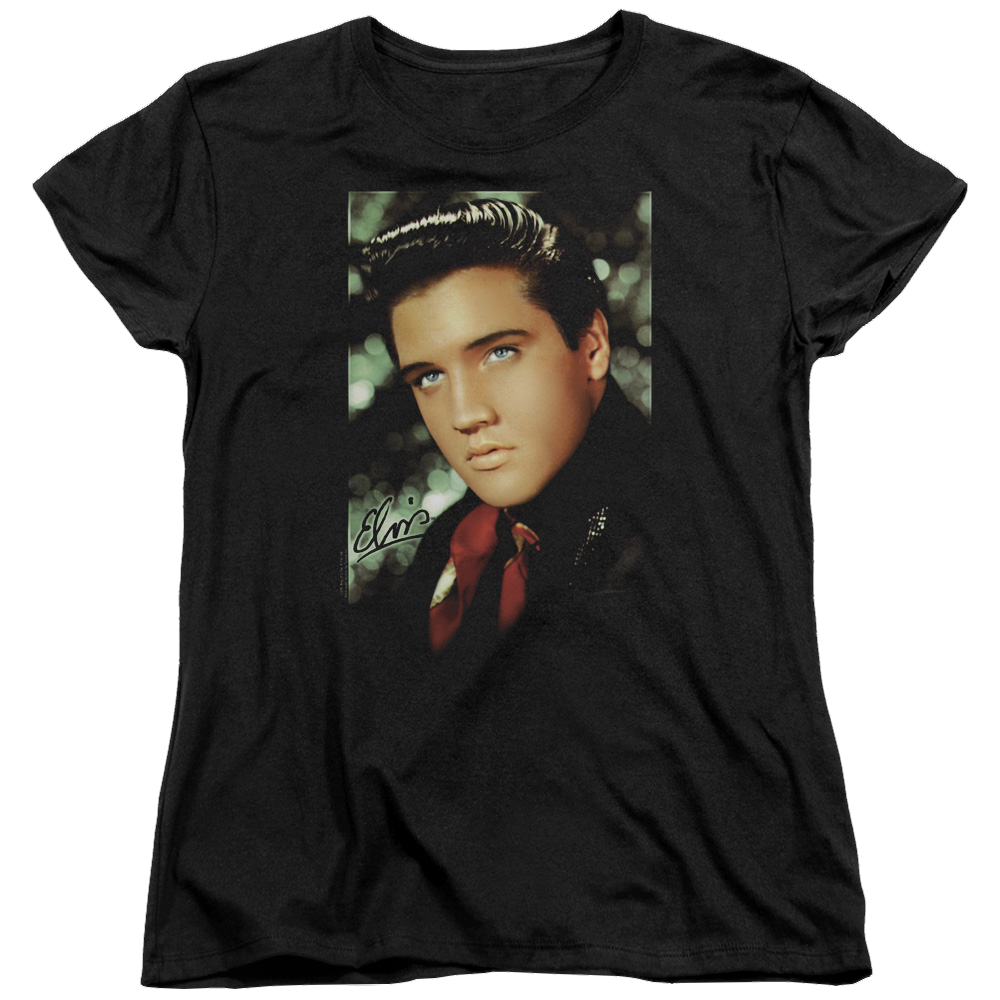 Elvis Presley Red Scarf - Women's T-Shirt Women's T-Shirt Elvis Presley   