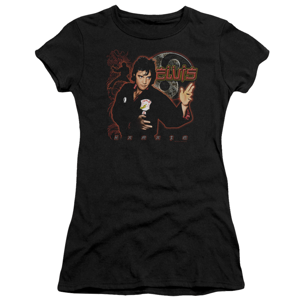 Elvis Presley Karate - Juniors T-Shirt Juniors T-Shirt Elvis Presley   