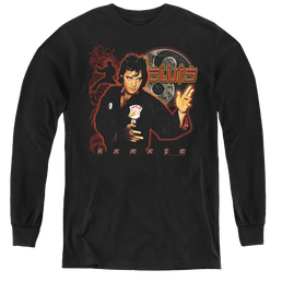 Elvis Presley Karate - Youth Long Sleeve T-Shirt Youth Long Sleeve T-Shirt Elvis Presley   