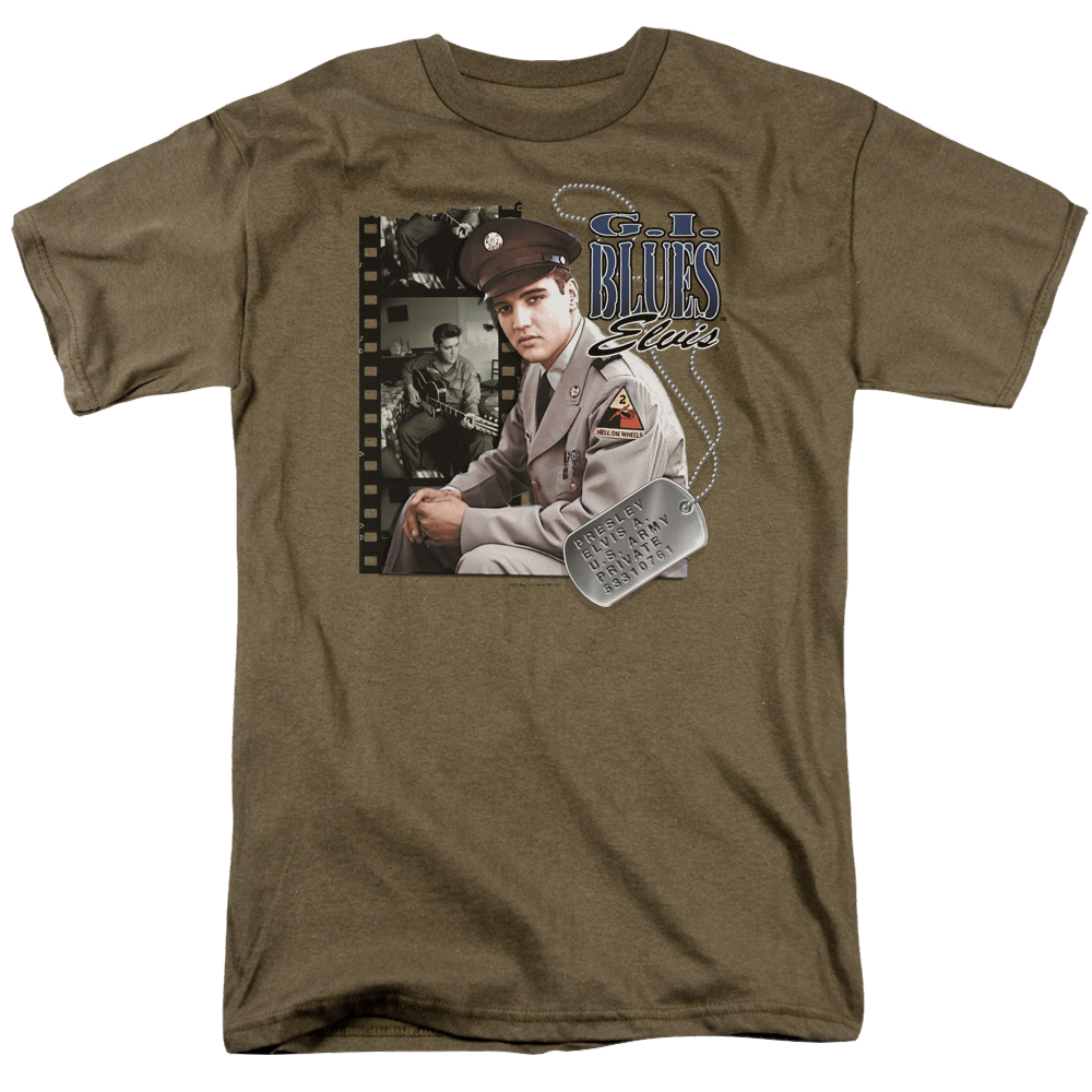 Elvis Presley Gi Blues - Men's Regular Fit T-Shirt Men's Regular Fit T-Shirt Elvis Presley   
