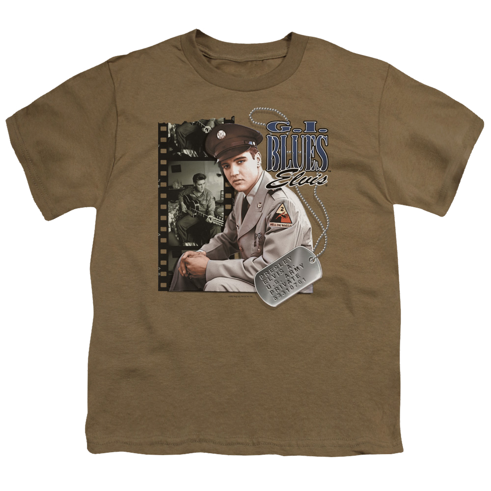 Elvis Presley Gi Blues - Youth T-Shirt (Ages 8-12) Youth T-Shirt (Ages 8-12) Elvis Presley   
