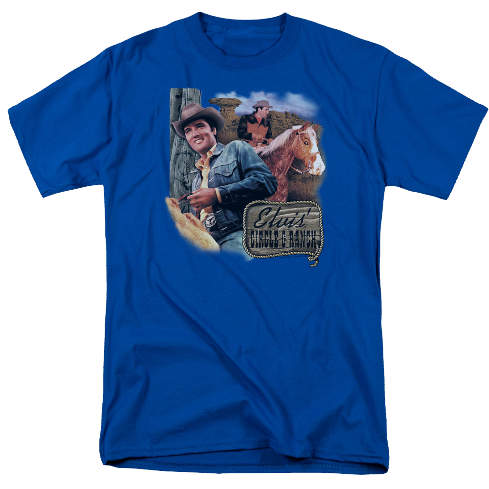 Elvis Presley Ranch - Men's Regular Fit T-Shirt Men's Regular Fit T-Shirt Elvis Presley   