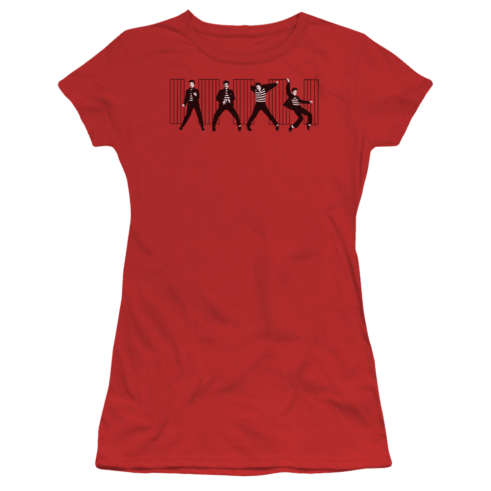 Elvis Presley Jailhouse Rock - Juniors T-Shirt Juniors T-Shirt Elvis Presley   