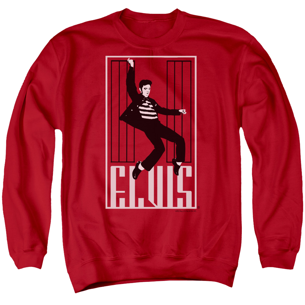 Elvis Presley One Jailhouse - Men's Crewneck Sweatshirt Men's Crewneck Sweatshirt Elvis Presley   