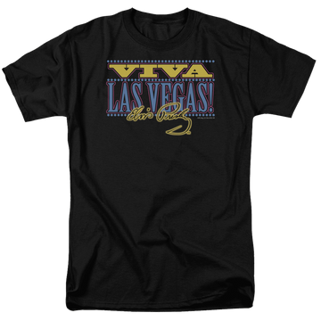 Elvis Presley Viva Las Vegas - Men's Regular Fit T-Shirt Men's Regular Fit T-Shirt Elvis Presley   