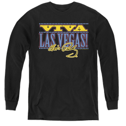 Elvis Presley Viva Las Vegas - Youth Long Sleeve T-Shirt Youth Long Sleeve T-Shirt Elvis Presley   