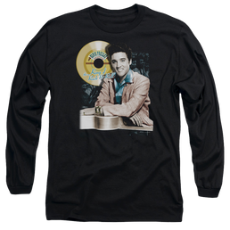 Elvis Presley Gold Record - Men's Long Sleeve T-Shirt Men's Long Sleeve T-Shirt Elvis Presley   