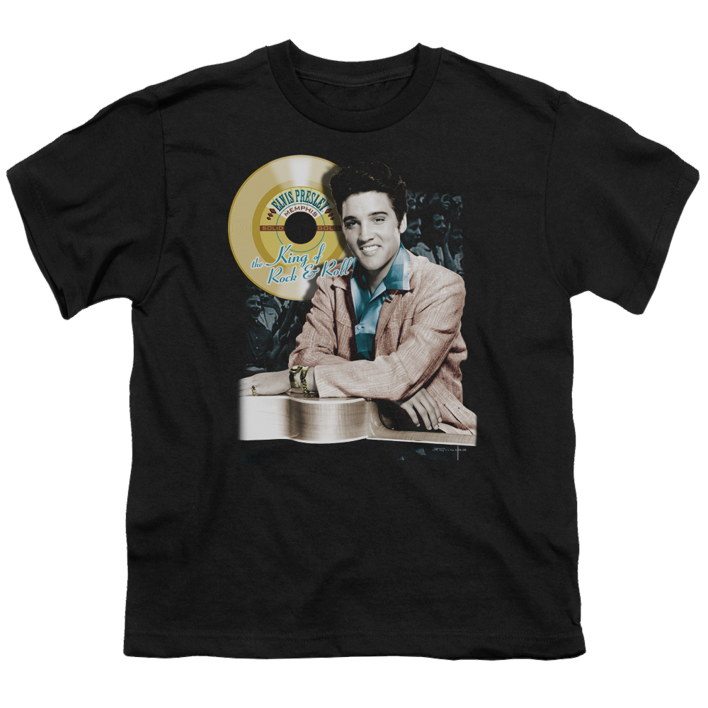 Elvis Presley Gold Record - Youth T-Shirt (Ages 8-12) Youth T-Shirt (Ages 8-12) Elvis Presley   