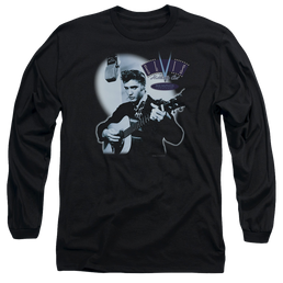 Elvis Presley Hillbilly Cat - Men's Long Sleeve T-Shirt Men's Long Sleeve T-Shirt Elvis Presley   