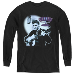 Elvis Presley Hillbilly Cat - Youth Long Sleeve T-Shirt Youth Long Sleeve T-Shirt Elvis Presley   