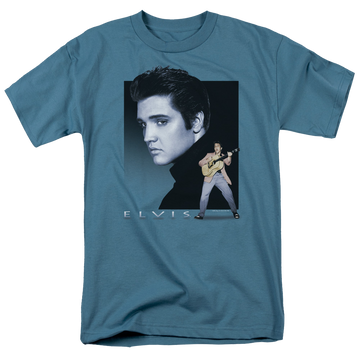Elvis Presley Blue Rocker - Men's Regular Fit T-Shirt Men's Regular Fit T-Shirt Elvis Presley   
