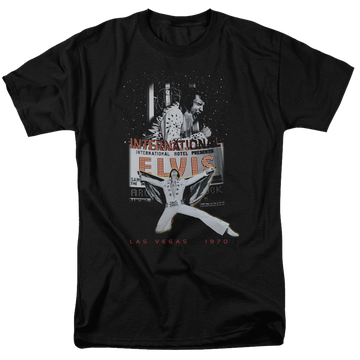 Elvis Presley Las Vegas - Men's Regular Fit T-Shirt Men's Regular Fit T-Shirt Elvis Presley   