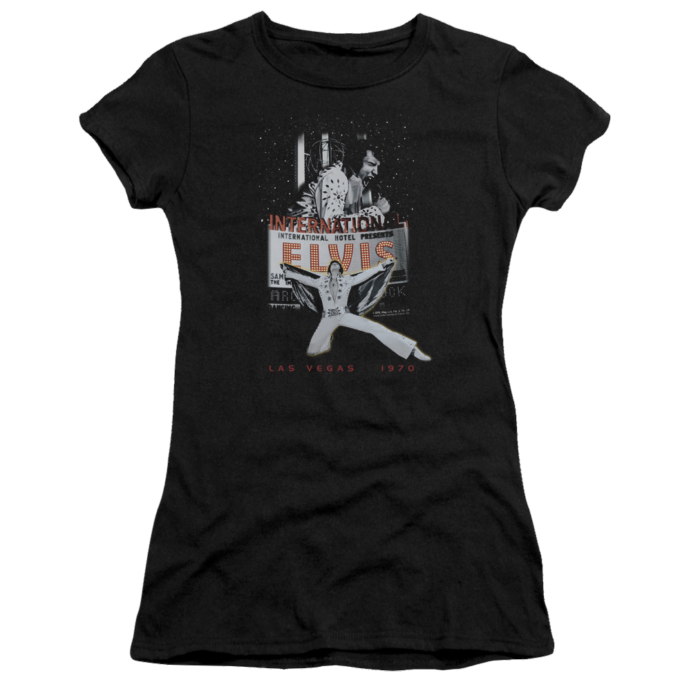Elvis Presley Las Vegas - Juniors T-Shirt Juniors T-Shirt Elvis Presley   