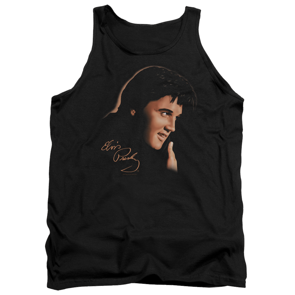 Elvis Presley Warm Portrait Men's Tank Men's Tank Elvis Presley   