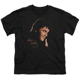 Elvis Presley Warm Portrait - Youth T-Shirt (Ages 8-12) Youth T-Shirt (Ages 8-12) Elvis Presley   