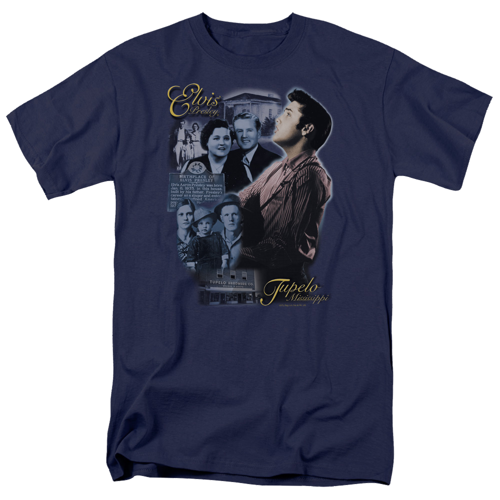 Elvis Presley Tupelo - Men's Regular Fit T-Shirt Men's Regular Fit T-Shirt Elvis Presley   