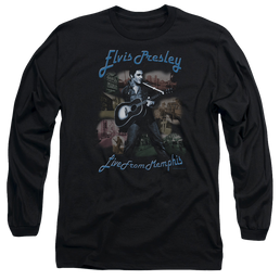 Elvis Presley Memphis - Men's Long Sleeve T-Shirt Men's Long Sleeve T-Shirt Elvis Presley   