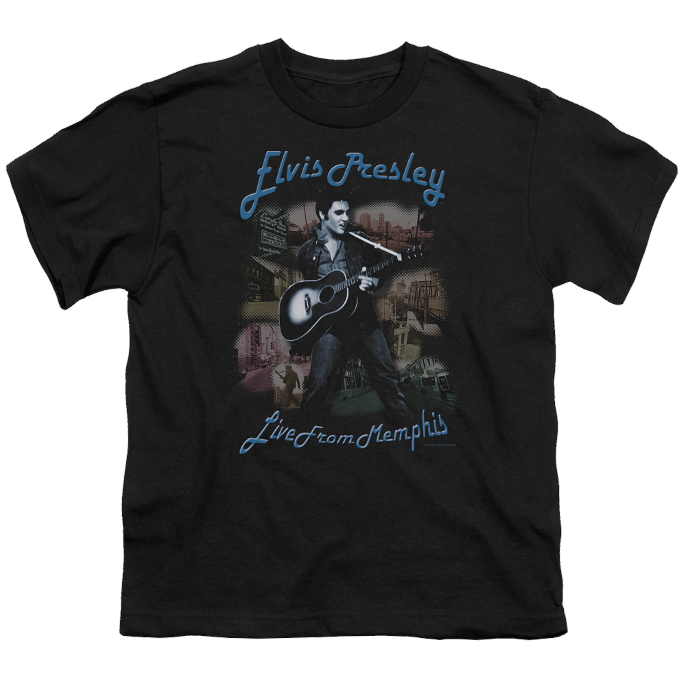 Elvis Presley Memphis - Youth T-Shirt (Ages 8-12) Youth T-Shirt (Ages 8-12) Elvis Presley   