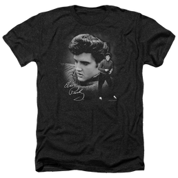 Elvis Presley Sweater - Men's Heather T-Shirt Men's Heather T-Shirt Elvis Presley   