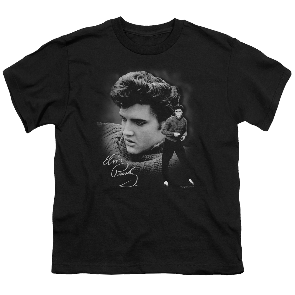 Elvis Presley Sweater - Youth T-Shirt (Ages 8-12) Youth T-Shirt (Ages 8-12) Elvis Presley   