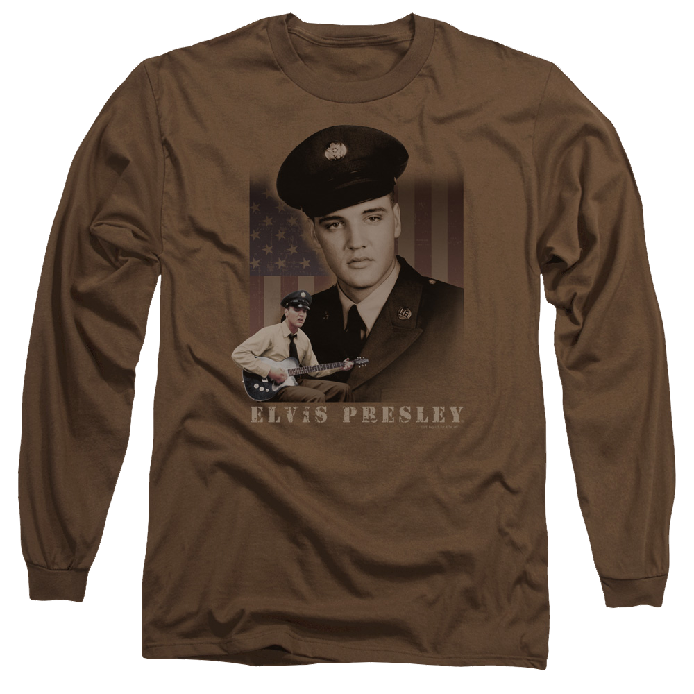 Elvis Presley Gi Elvis - Men's Long Sleeve T-Shirt Men's Long Sleeve T-Shirt Elvis Presley   