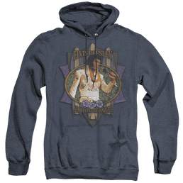 Elvis Presley Aloha From Hawaii - Heather Pullover Hoodie Heather Pullover Hoodie Elvis Presley   