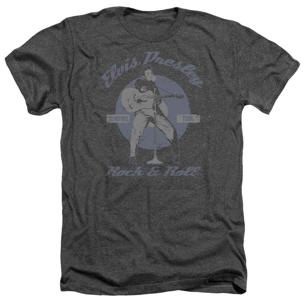 Elvis Presley Rock & Roll - Men's Heather T-Shirt Men's Heather T-Shirt Elvis Presley   