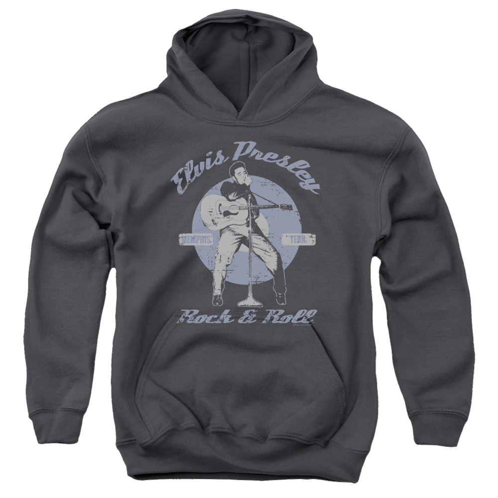 Elvis Presley Rock & Roll - Youth Hoodie (Ages 8-12) Youth Hoodie (Ages 8-12) Elvis Presley   