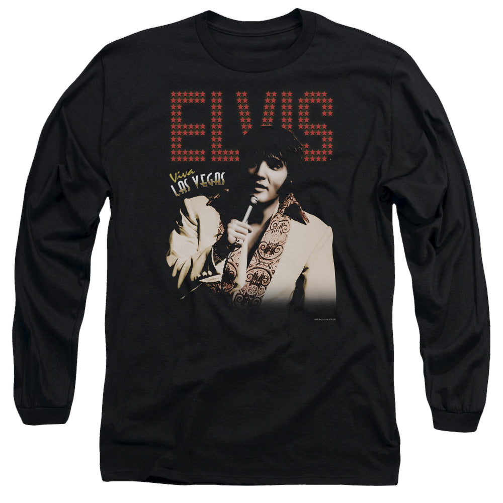 Elvis Presley Viva Star - Men's Long Sleeve T-Shirt Men's Long Sleeve T-Shirt Elvis Presley   