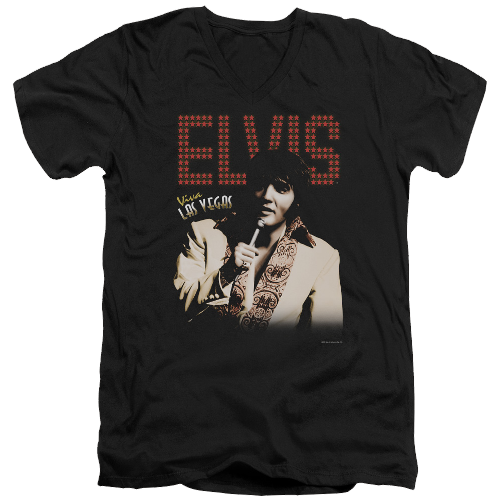 Elvis Presley Viva Star - Men's V-Neck T-Shirt Men's V-Neck T-Shirt Elvis Presley   