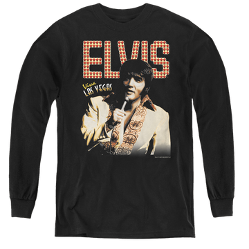 Elvis Presley Viva Star - Youth Long Sleeve T-Shirt Youth Long Sleeve T-Shirt Elvis Presley   